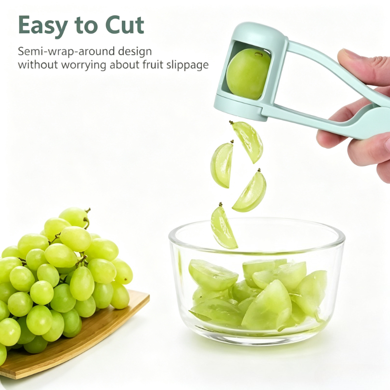 Kitchen Gadgets In China - Tomato Slicer Cutter Grape Tools Cherry