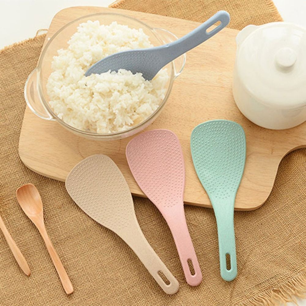 Kitchen Gadgets Cool - Wheat Straw Rice Spoons Accessories Plastic