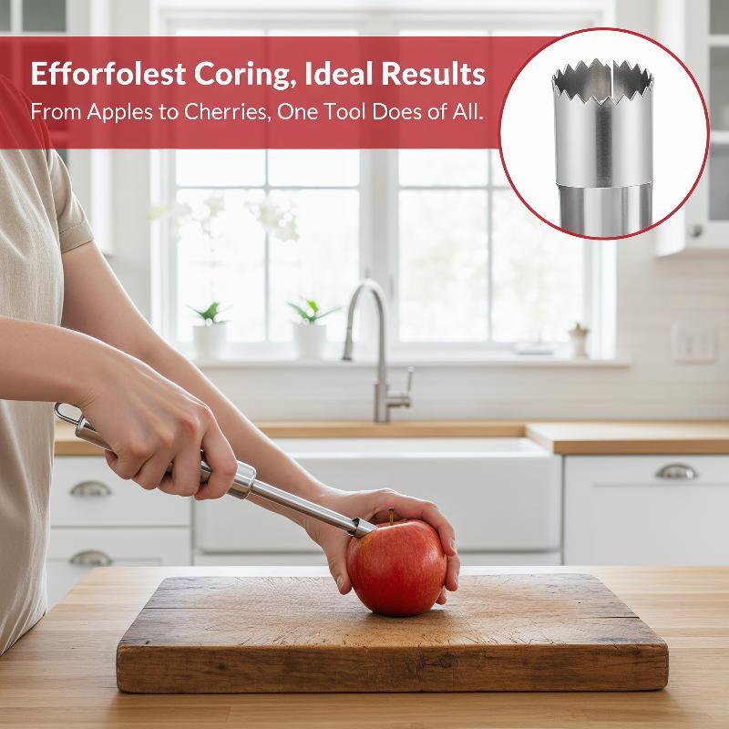 Kitchen Gadgets And Tools - 4pcs Fruit Core Remover Cutter Kitchen