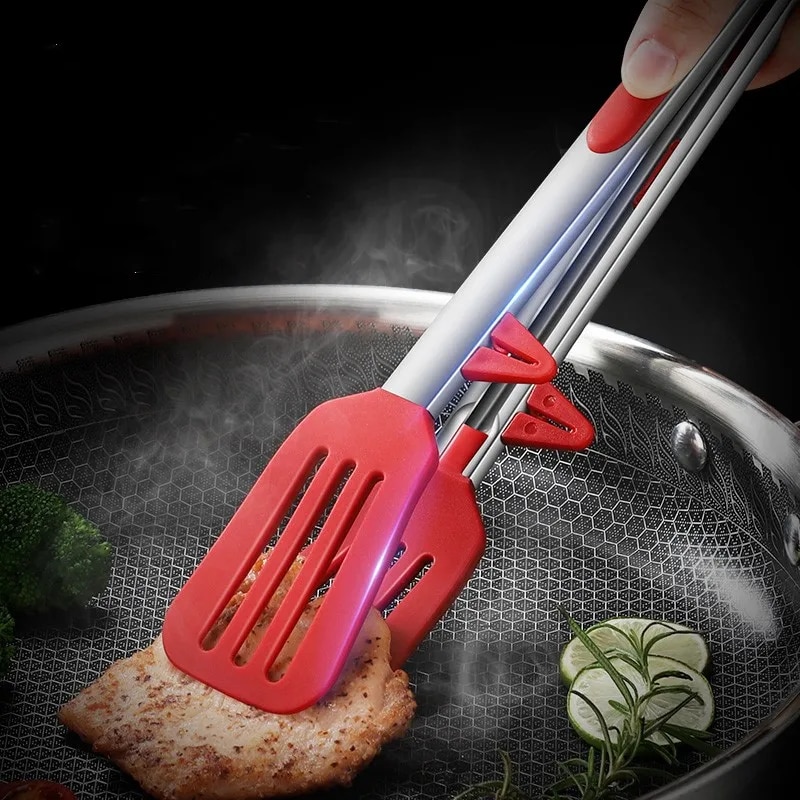 Kitchen Gadgets Gift - 9 inche đỏ với khung Silicone
