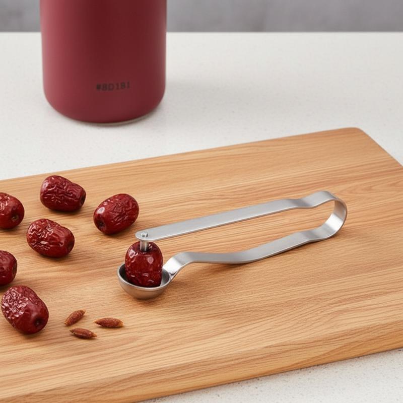 Kitchen Gadgets And Tools - Stainless Steel Red Date Pitter Tool–Seed
