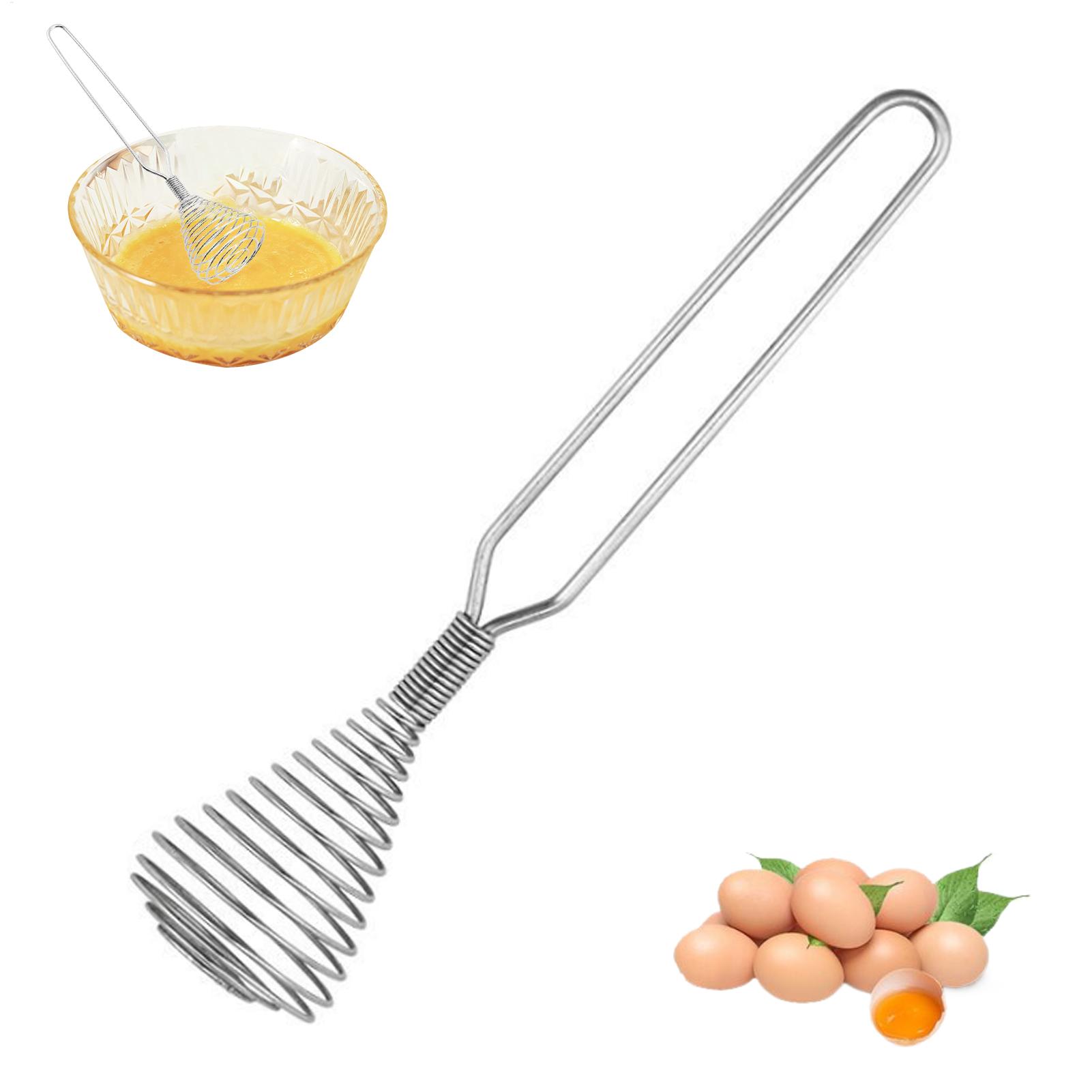 Kitchen Gadgets For Arthritic Hands - Stainless Steel Hand Whisk Spring Coil