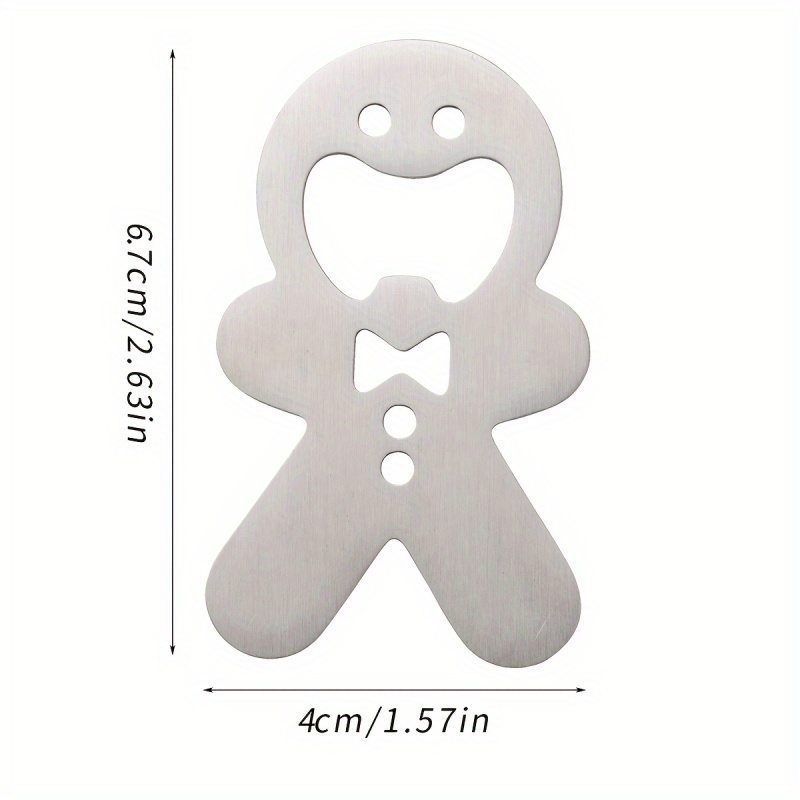 Gingerbread Man Bottle Opener  - đánh giá và giá Kitchen Gadgets For Gifts