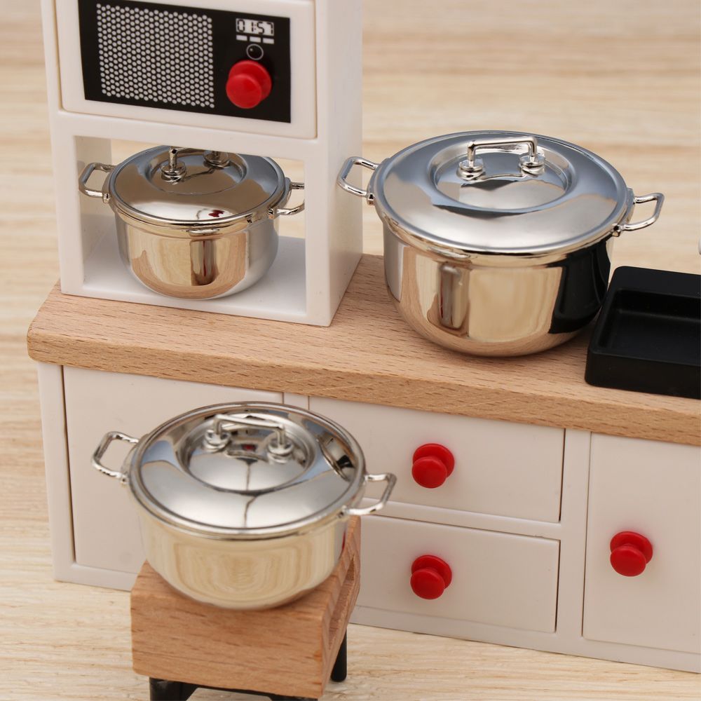 1/12 Miniature Soup Pot With C - đánh giá và giá Kitchen Gadgets You Need