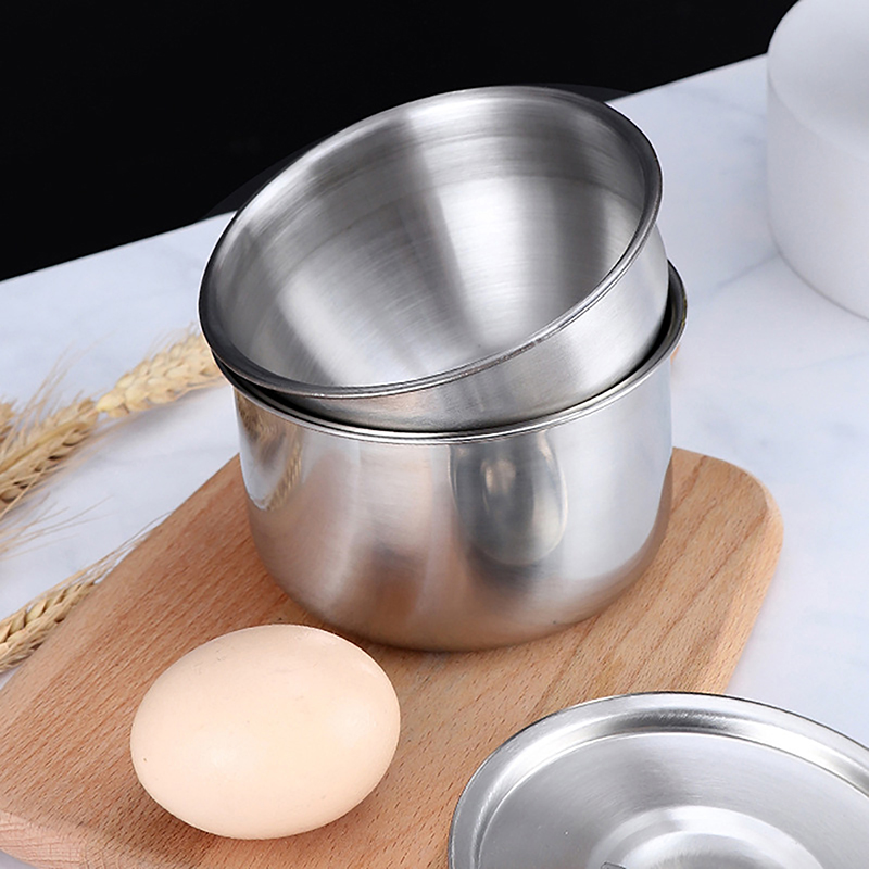 1Pc Stainless Steel Rice Bowl  - đánh giá và giá Korean Kitchen Gadgets