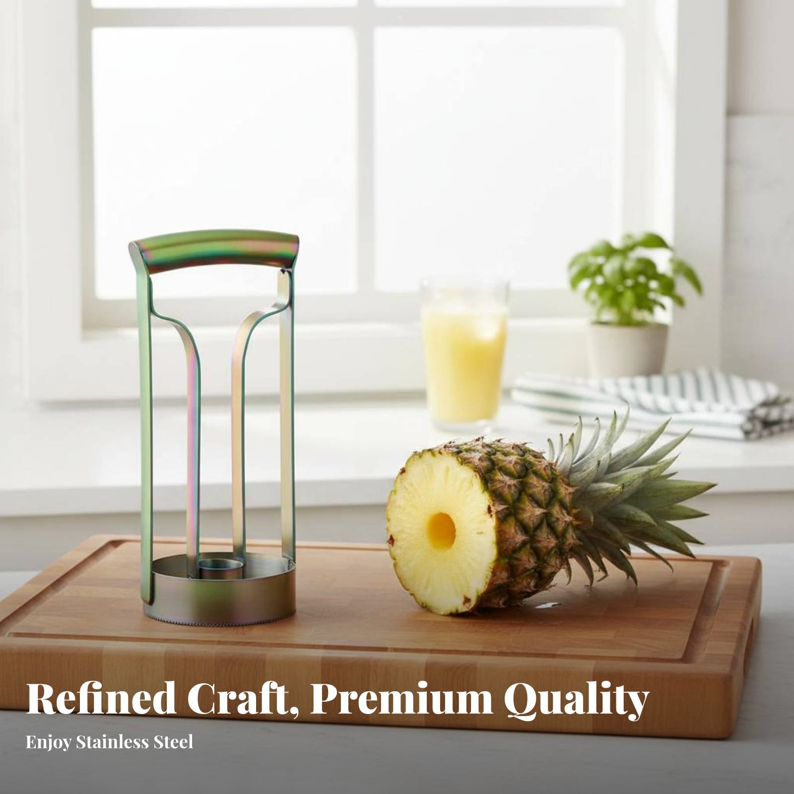 Stainless Steel Pineapple Cutt - đánh giá và giá Kitchen Gadgets And Tools