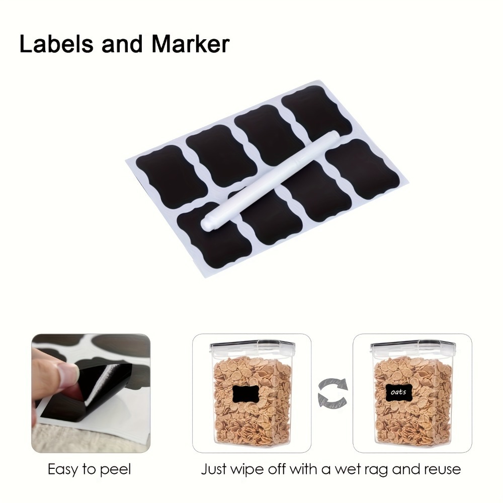 24Pcs Food Storage Containers  - đánh giá và giá Kitchen Gadgets Organizer