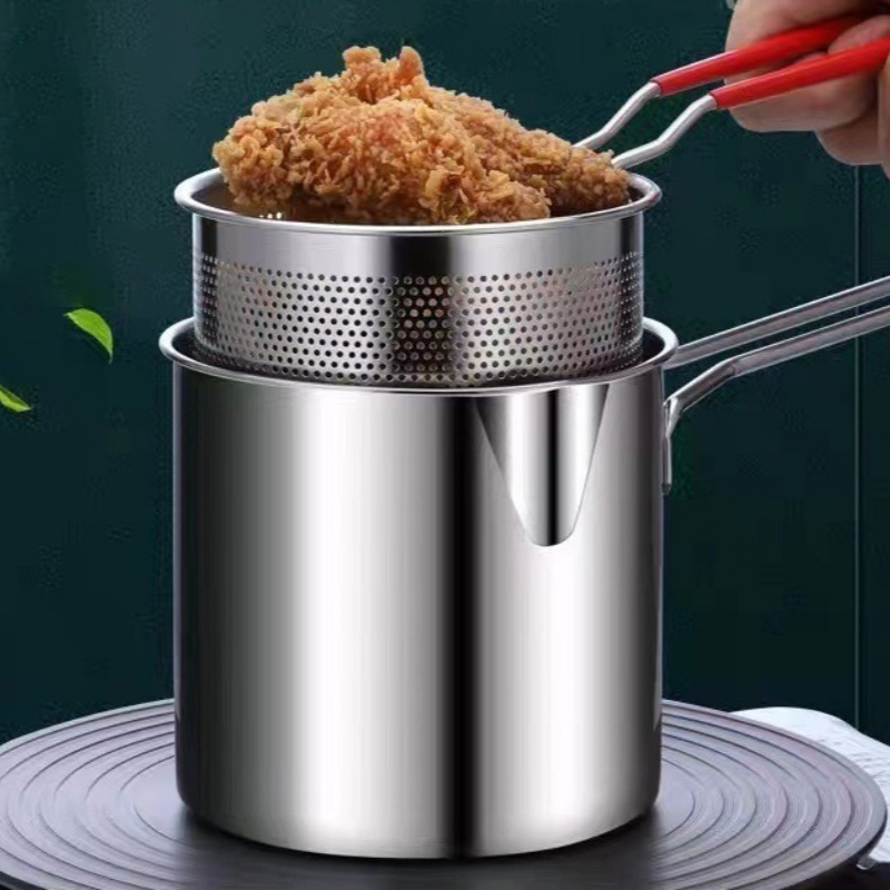 304 Stainless Steel Deep Fryer - đánh giá và giá Kitchen Gadgets For Arthritic Hands
