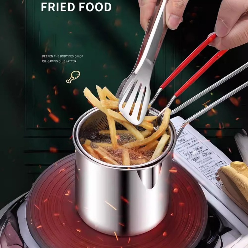 304 Stainless Steel Deep Fryer - đánh giá và giá Kitchen Gadgets For Arthritic Hands