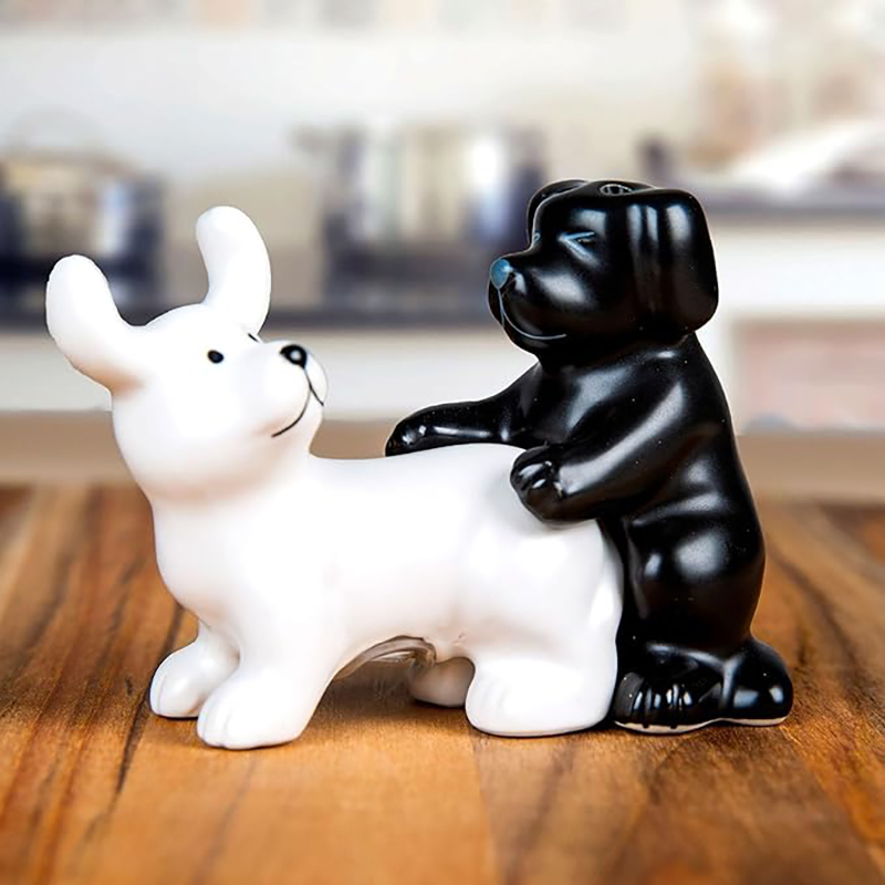 Black And White Ceramic Dog Sa - đánh giá và giá Korean Kitchen Gadgets