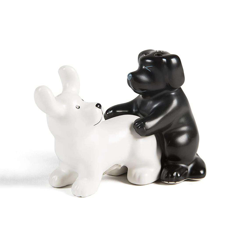 Black And White Ceramic Dog Sa - đánh giá và giá Korean Kitchen Gadgets
