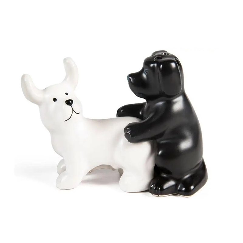 Black And White Ceramic Dog Sa - đánh giá và giá Korean Kitchen Gadgets