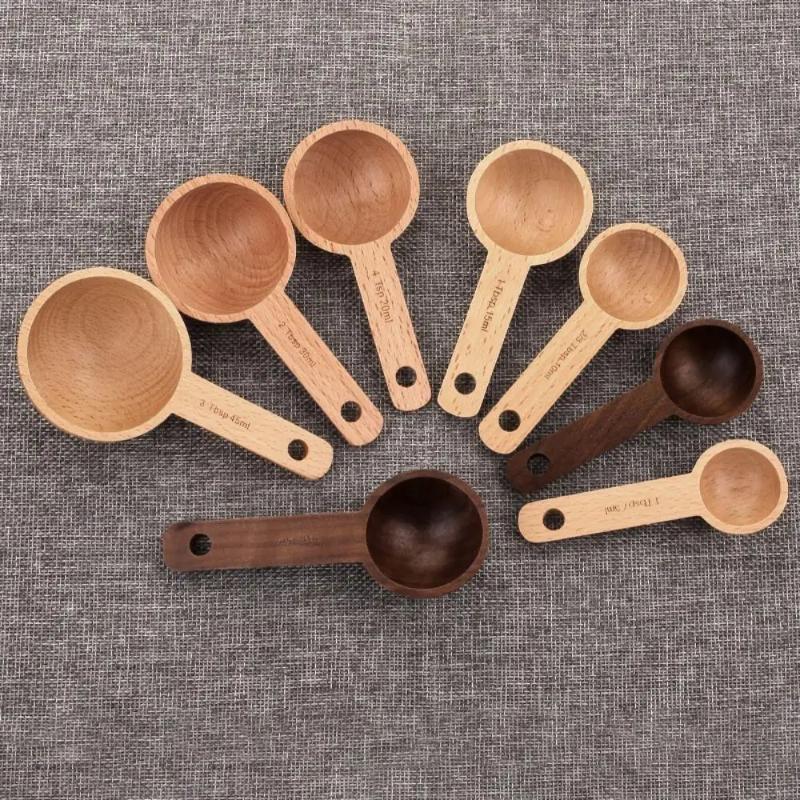 Wooden Measuring Spoon 7.5-45M - đánh giá và giá Kitchen Gadgets For Gifts