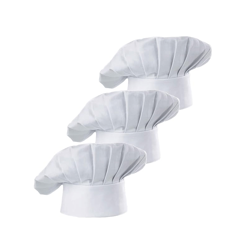 3pcs Chef Hat Adult Adjustable - đánh giá và giá Kitchen Gadgets You Need