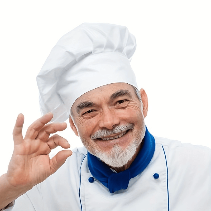 3pcs Chef Hat Adult Adjustable - đánh giá và giá Kitchen Gadgets You Need