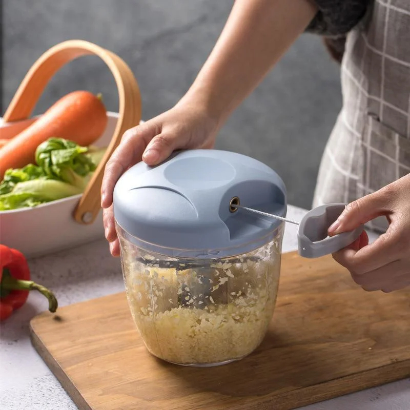 500/900ML Hand Chopper Manual  - đánh giá và giá Spiralizer Vegetable Noodle