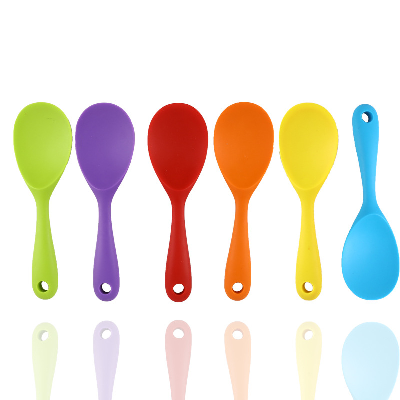 1Pcs Silicone Spoon Non-stick  - đánh giá và giá Kitchen Gadgets Cool