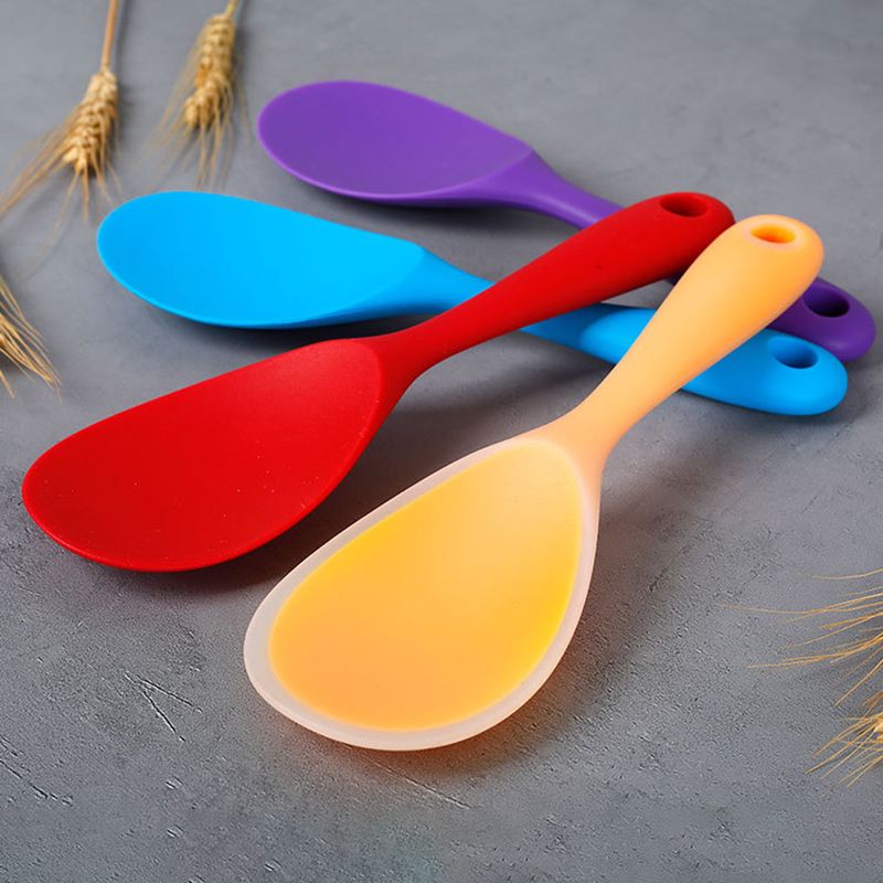 1Pcs Silicone Spoon Non-stick  - đánh giá và giá Kitchen Gadgets Cool