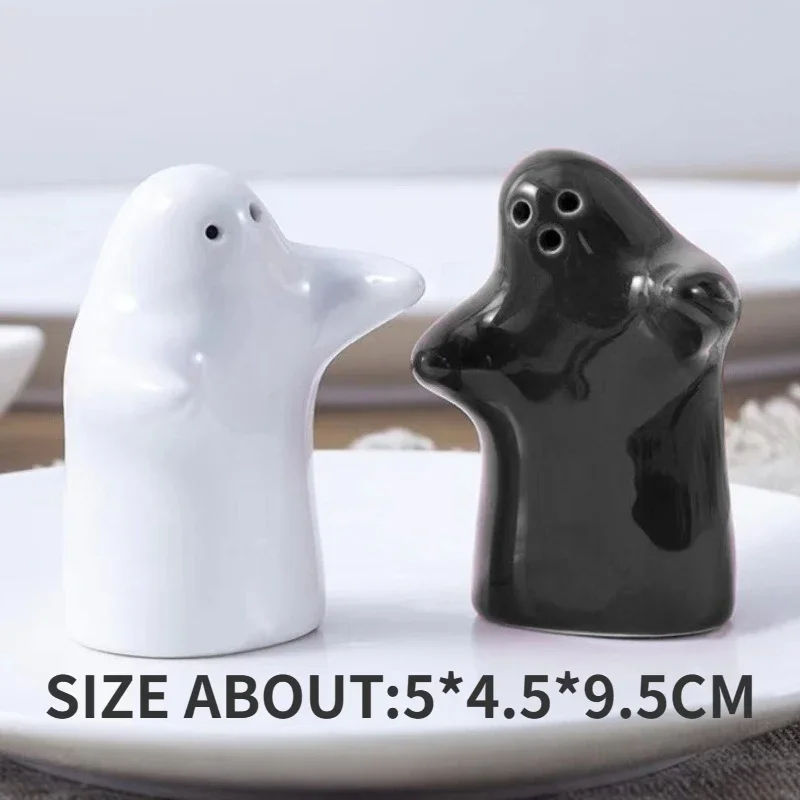 Ceramic Ghost Funny Mini Peppe - đánh giá và giá Korean Kitchen Gadgets
