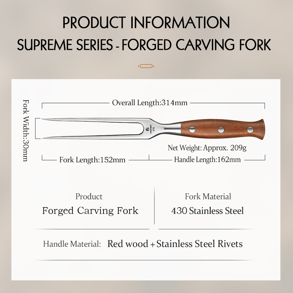 HEZHEN Barbecue Fork German St - đánh giá và giá Kitchen Gadgets Gift