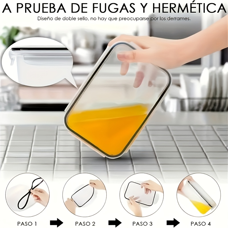 8Pcs Set Includes 4 Containers - đánh giá và giá Kitchen Gadgets Organizer