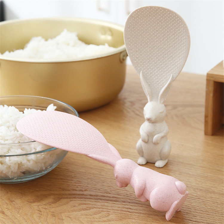 Straw rabbit spoon can stand u - đánh giá và giá Kitchen Gadgets Cool