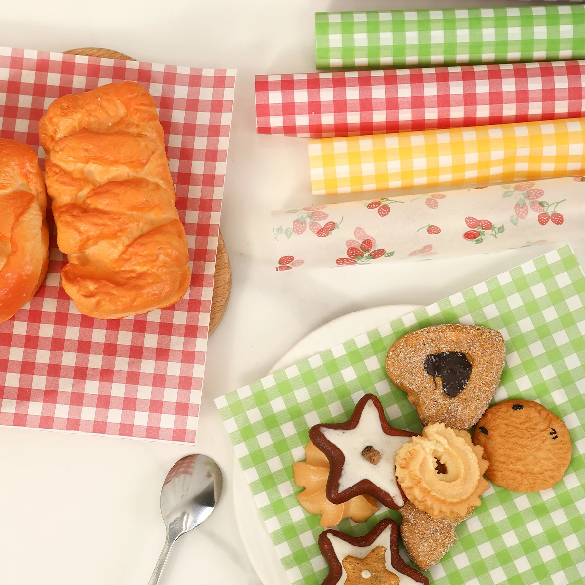 50Pcs Oilproof Wrapping Paper  - đánh giá và giá Kitchen Gadgets Gift