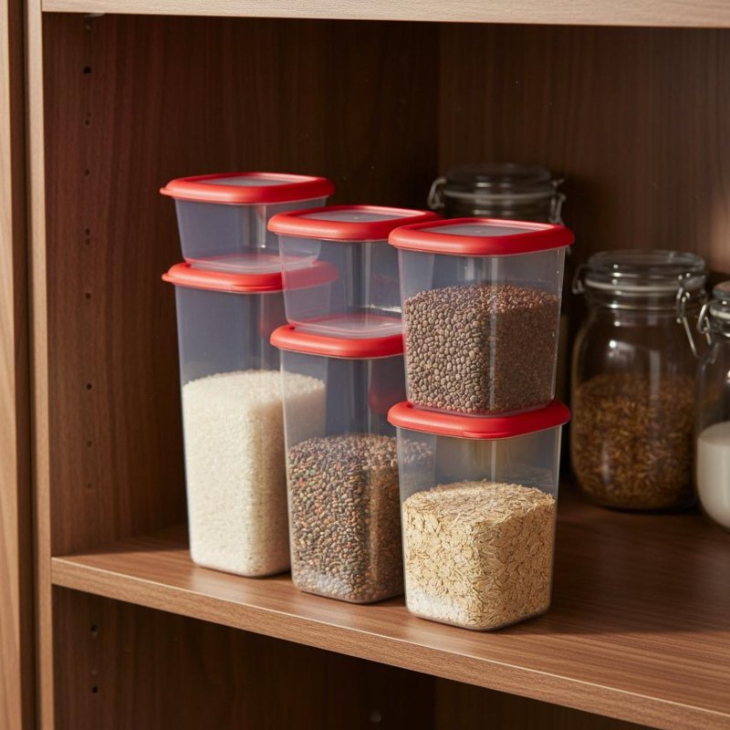 6 Pieces Airtight Food Storage - đánh giá và giá Food Storage Containers