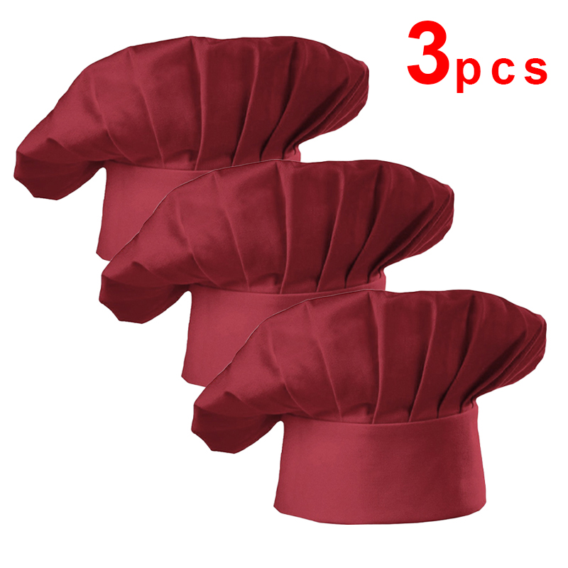 3pcs High22cm Cook Hat White C - đánh giá và giá Kitchen Gadgets You Need
