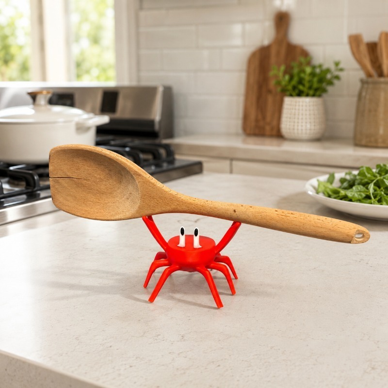 Red Crab Spoon Rest, Cute Crab - đánh giá và giá Kitchen Gadgets For Gifts