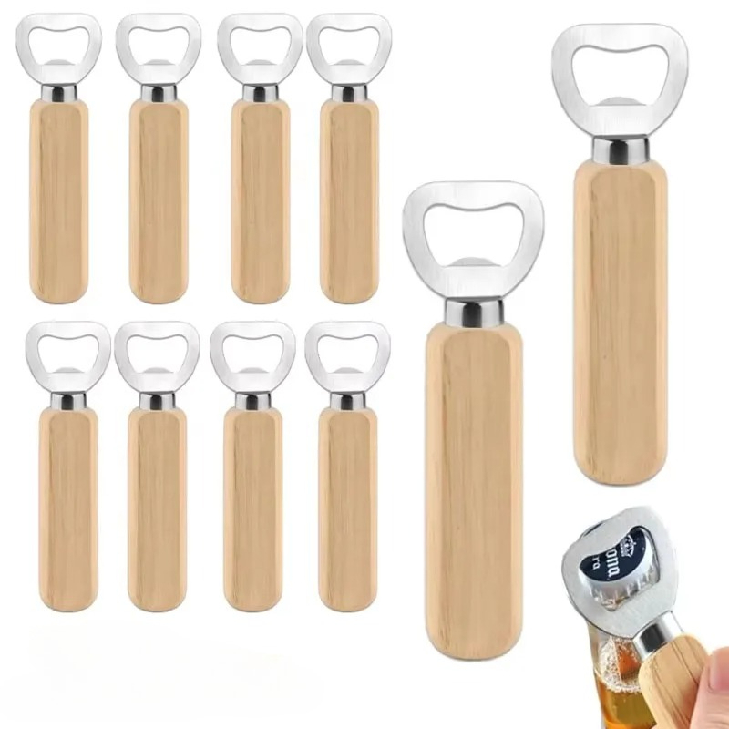 Stainless Steel Wooden Bottle  - đánh giá và giá Kitchen Gadgets For Gifts