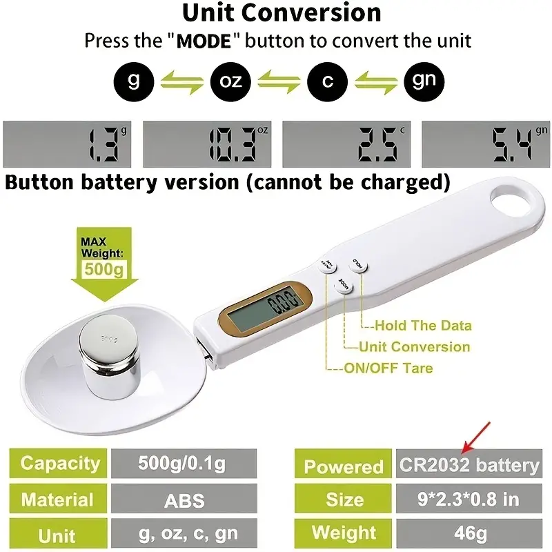 Mini Spoon Scale Digital Kitch - đánh giá và giá Kitchen Gadgets Cool