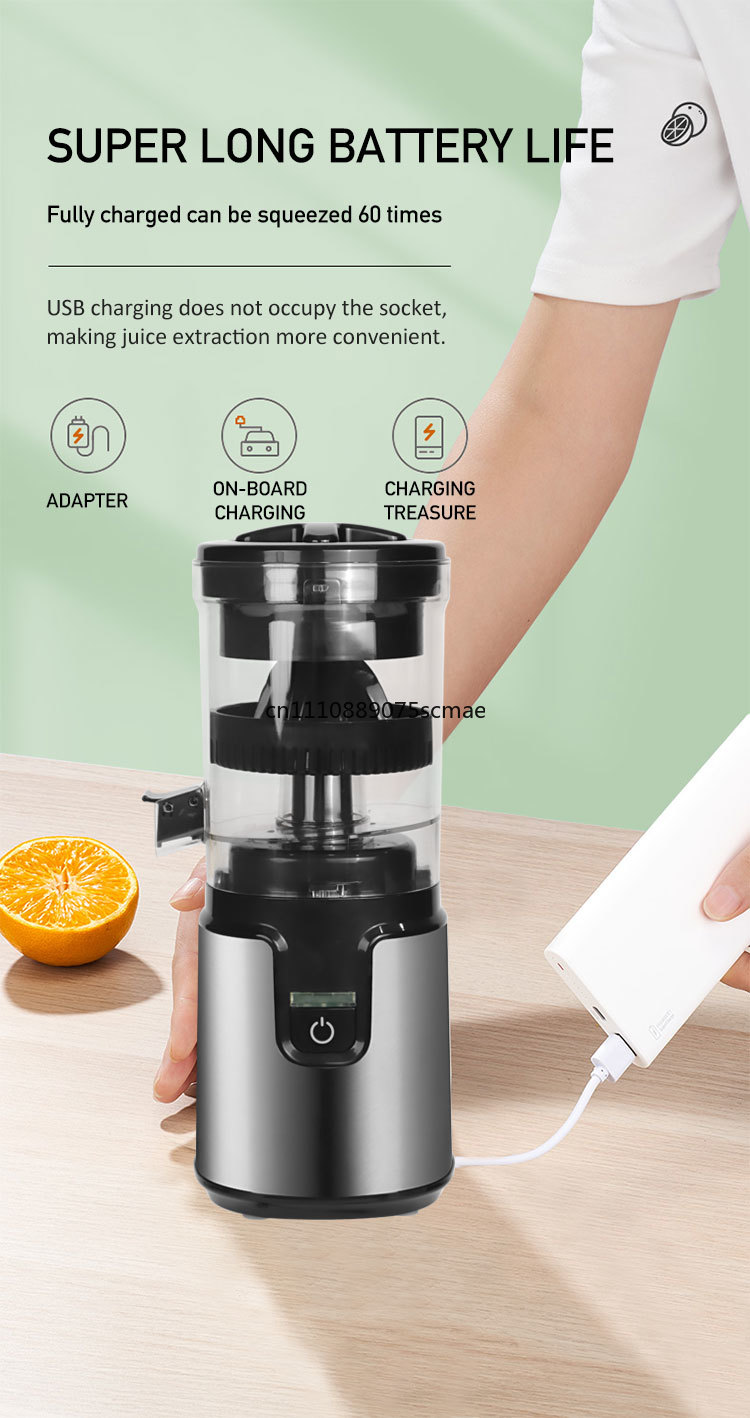 USB‑Charged Portable Electric  - đánh giá và giá Citrus Lemon Squeezer