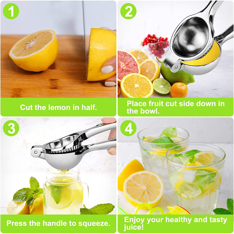 Manual Lemon Squeezer Zinc All - đánh giá và giá Citrus Lemon Squeezer