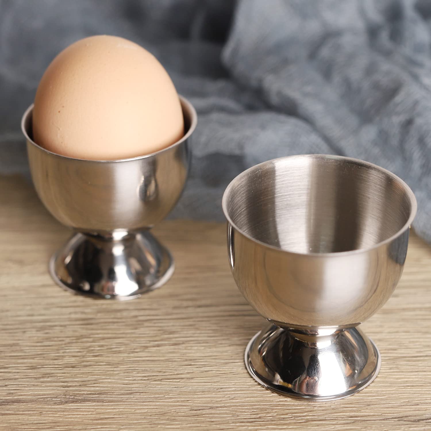 Stainless Steel Egg Cups Set H - đánh giá và giá Kitchen Gadgets For Gifts