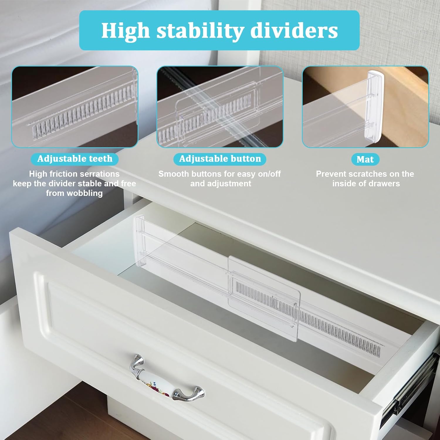 4/6/8/12 Pack Expandable Drawe - đánh giá và giá Kitchen Gadgets Organizer