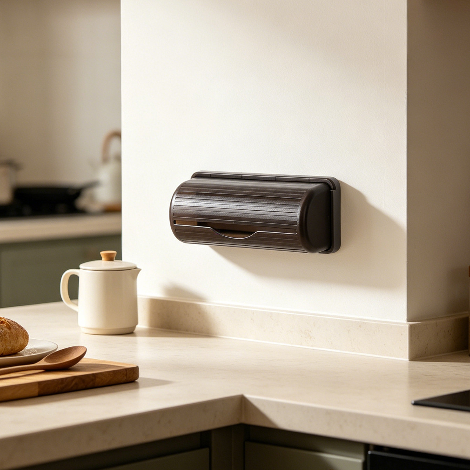 Wall Mounted Trash Bag Holder  - đánh giá và giá Kitchen Gadgets Organizer