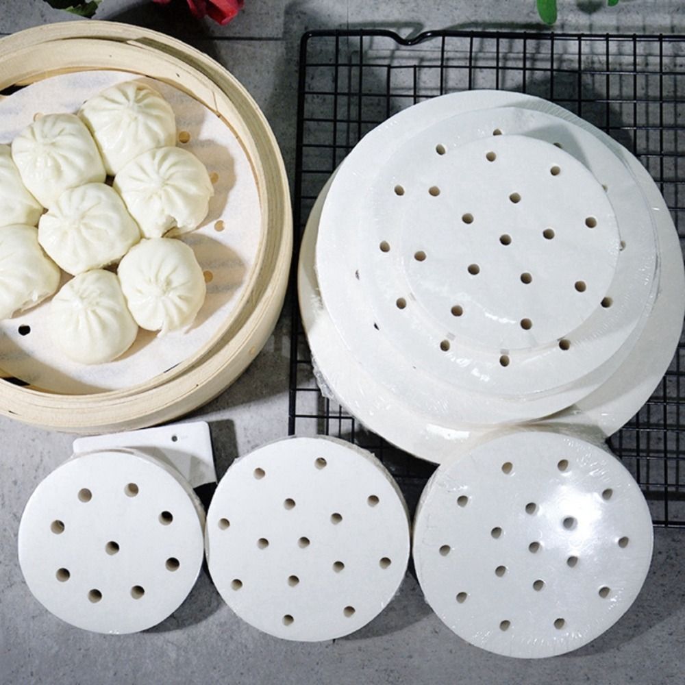 100Pcs Steamed Paper Steamed B - đánh giá và giá Kitchen Gadgets For Arthritic Hands