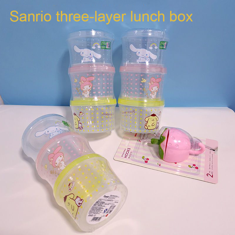 Kitty Bento Box Set 3 Pieces C - đánh giá và giá Kitchen Gadgets Gift