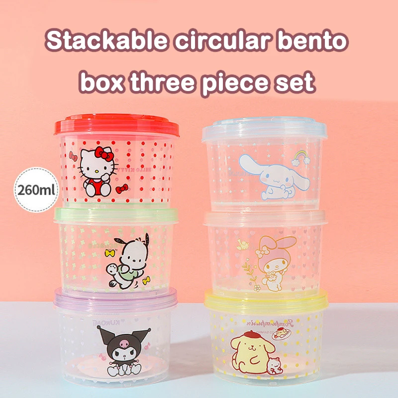 Kitty Bento Box Set 3 Pieces C - đánh giá và giá Kitchen Gadgets Gift
