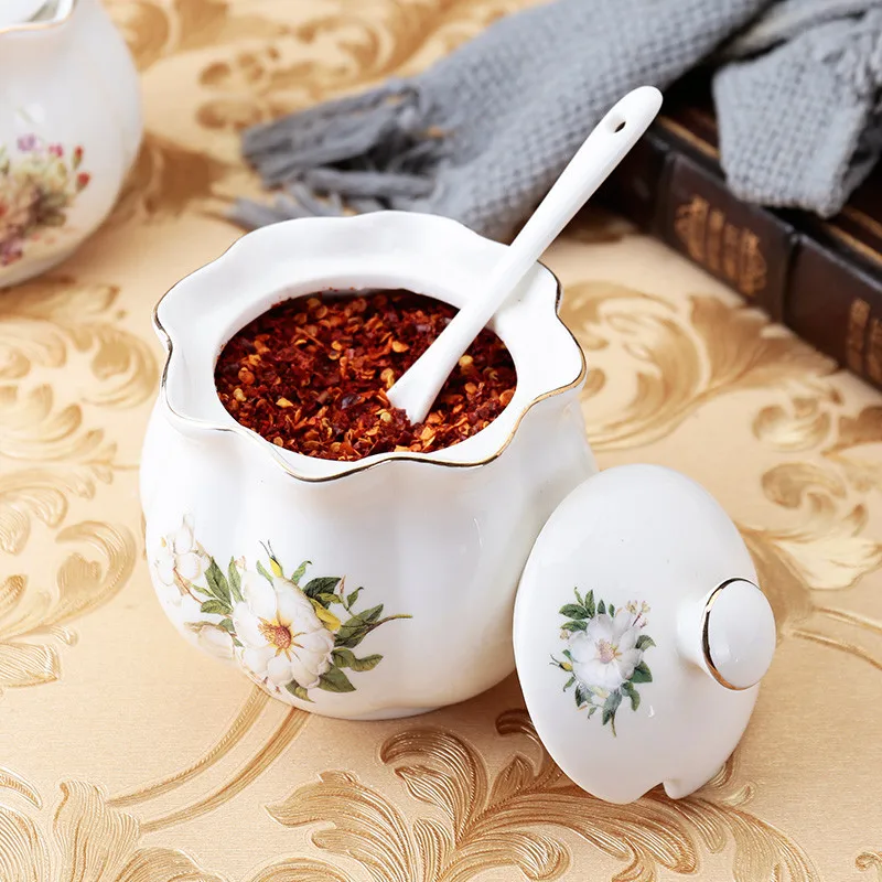 Spice Jar with Lid and Spoon S - đánh giá và giá Korean Kitchen Gadgets